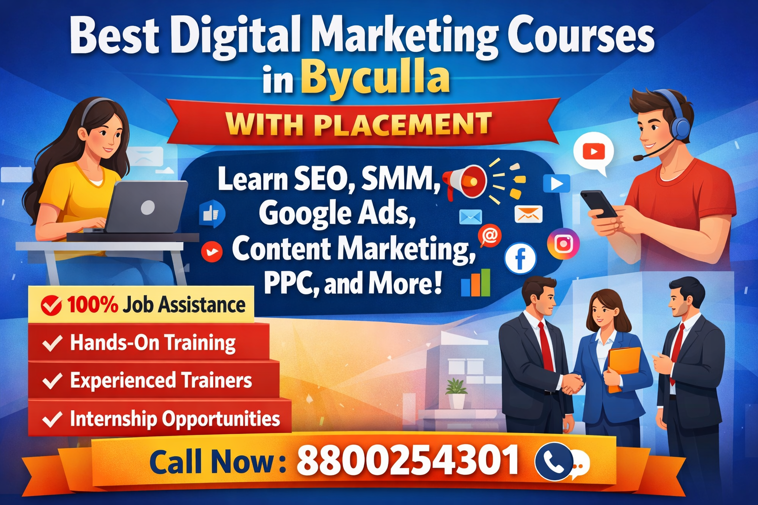Best Digital Marketing Courses in byculla With Placement