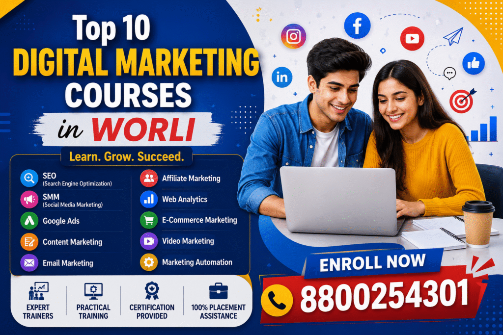 digital marketing courses in worli